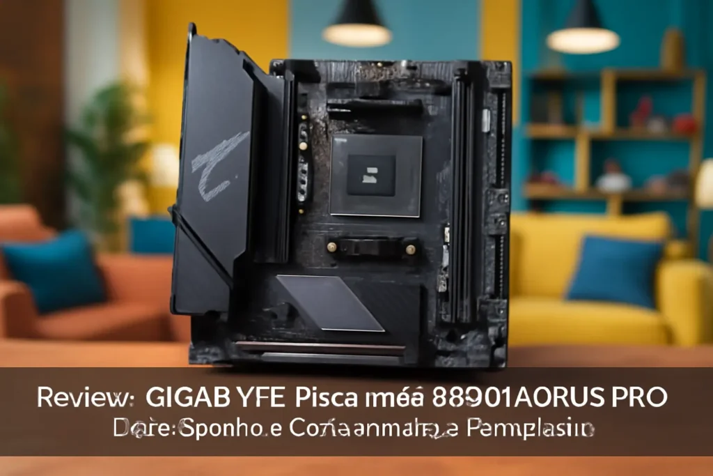 GIGABYTE Placa-mãe B850I AORUS PRO - Desempenho e Conectividade Avançados