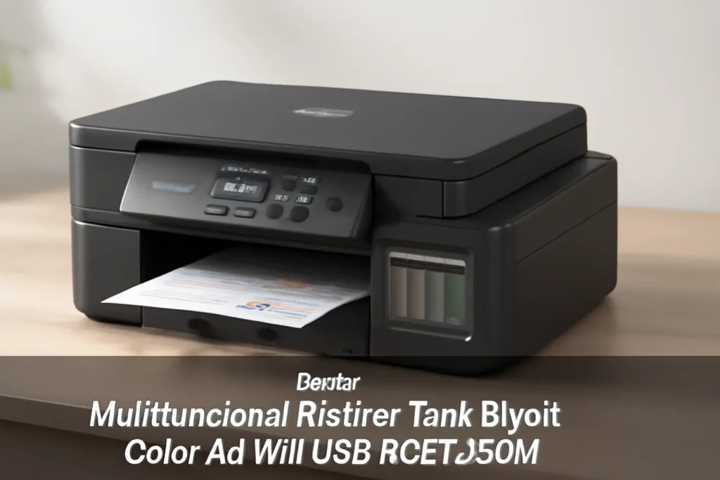 Multifuncional Brother Tank Bivol Color A4 Wrl USB DCPT430W: Impressão Eficiente e Conectividade Sem Fio