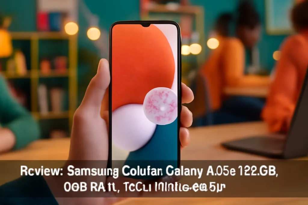 Samsung Celular Galaxy A05s 128GB, 6GB RAM, Tela Infinita de 6.7"