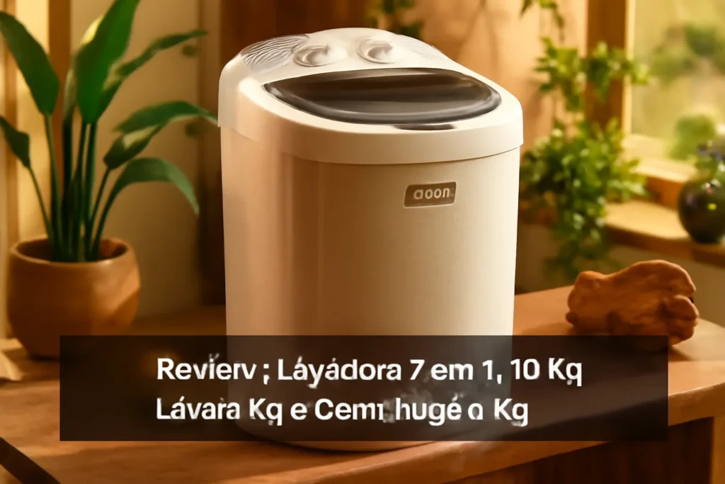 Lavadora 2 em 1 - 10 Kg - Lava 6 Kg e Centrifuga 4 Kg - Praxis Eletrodomésticos