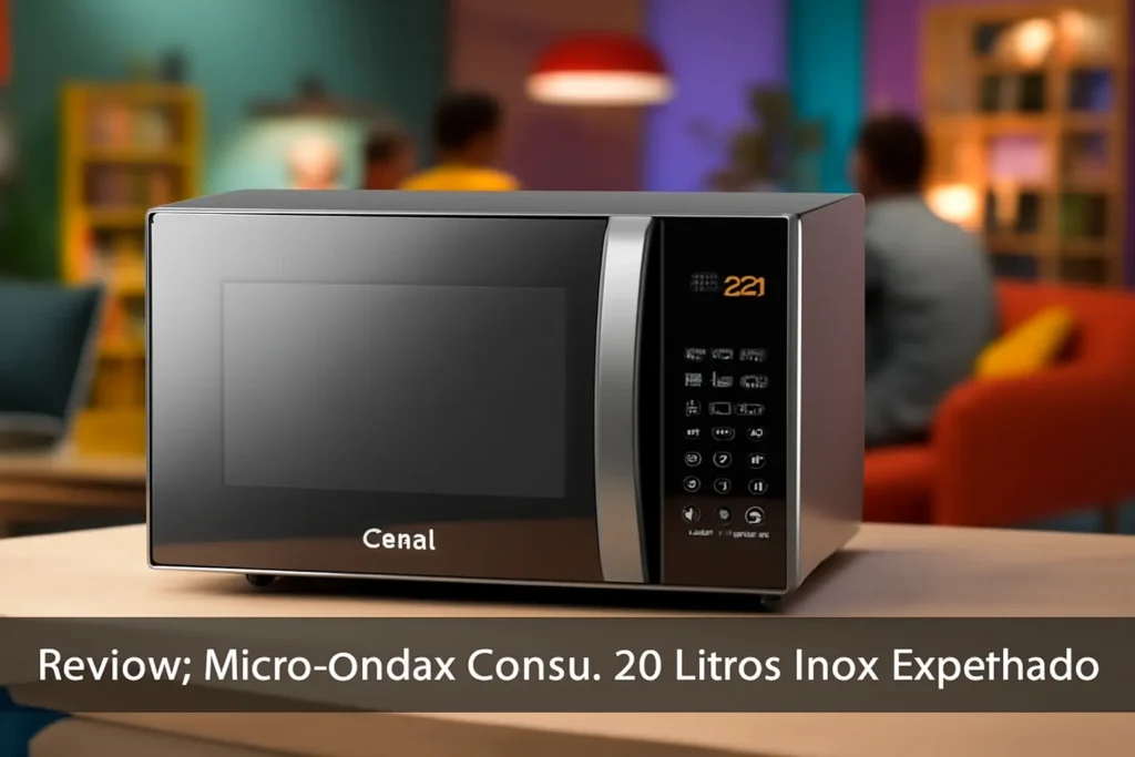 Micro-ondas Consul 20 Litros Inox Espelhado - Desempenho e Funcionalidade