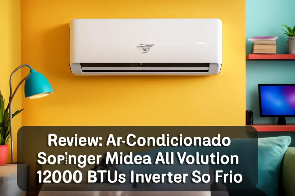 Ar Condicionado Springer Midea AirVolution 12000 BTUs Inverter Só Frio