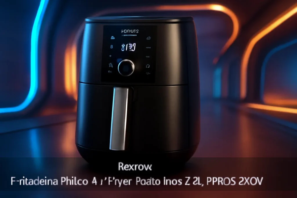 Fritadeira Philco Air Fryer Preto Inox 7.2L PFR06 220V: Eficiência e Praticidade na Cozinha