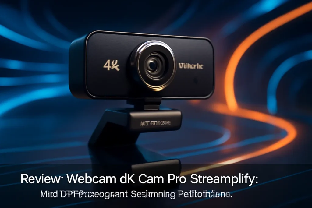 Webcam 4K Cam Pro Streamplify: Alta Definição para Streaming Profissional