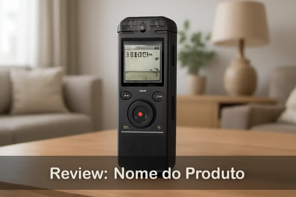5 Melhores Modelos de  gravador de voz digital profissional