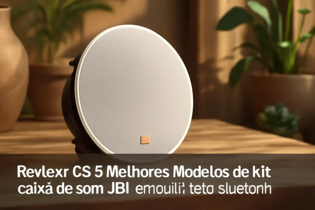 Os 5 Melhores Modelos de kit caixa de som JBL embutir teto bluetooth