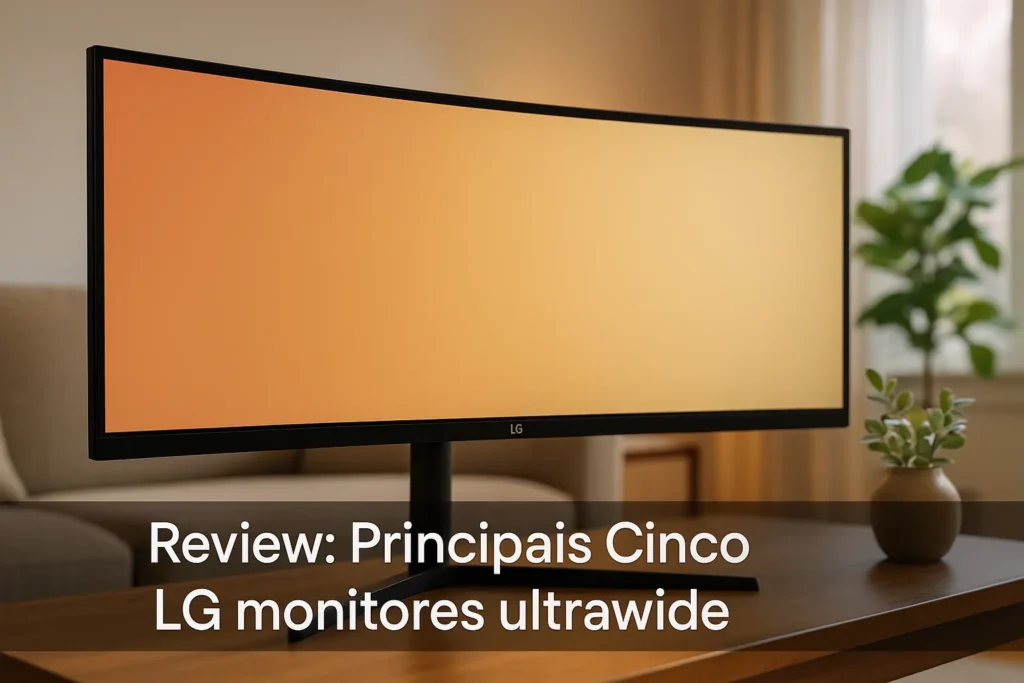 Principais Cinco  LG monitores ultrawide