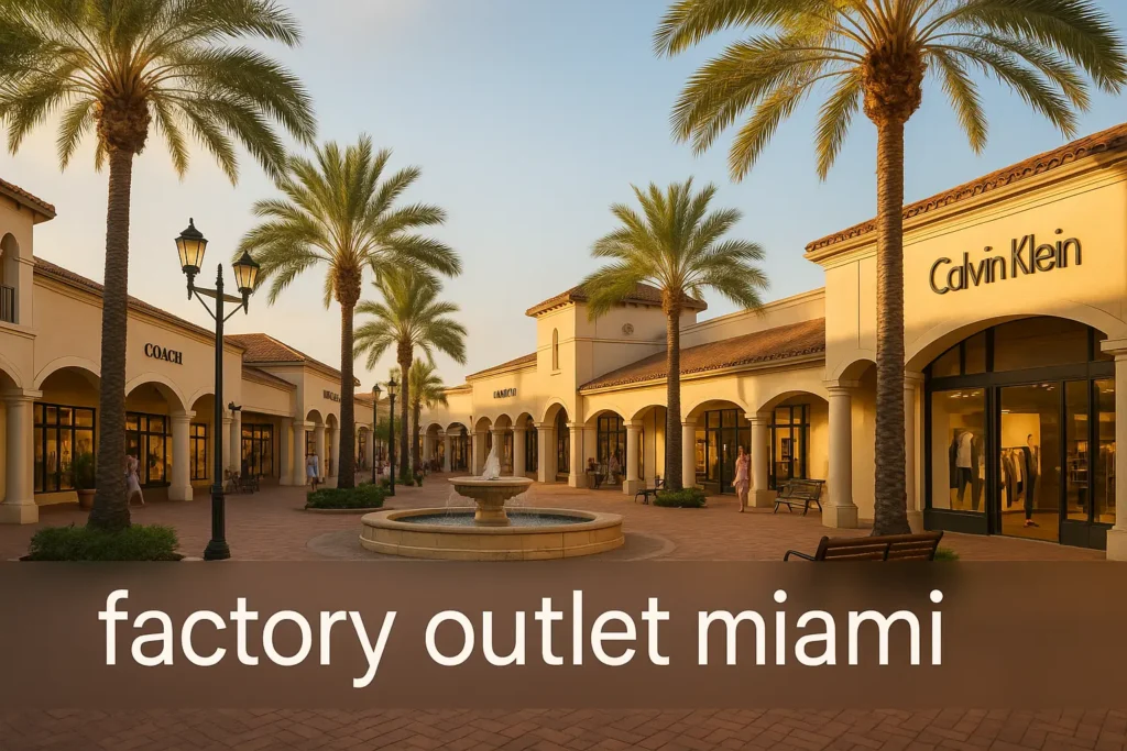 Factory Outlet Miami: Os Achados Que Vão Surpreender Você