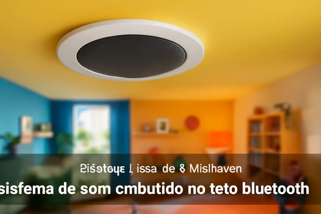 Lista de 5 Melhores: sistema de som embutido no teto bluetooth
