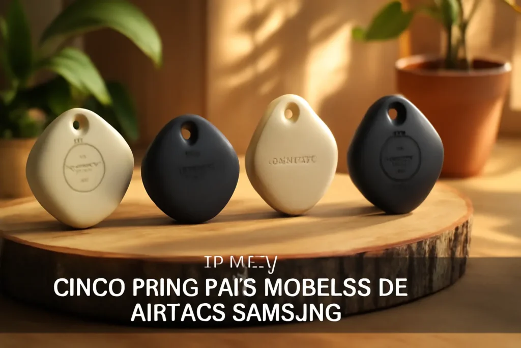 Cinco Principais Modelos de  airtags Samsung