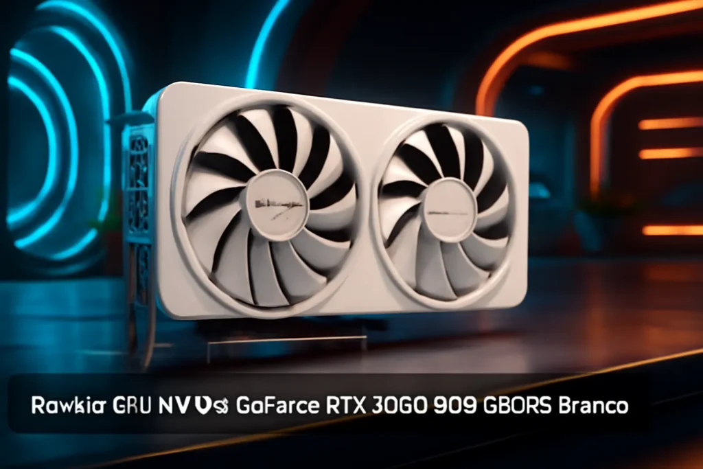 GPU NVIDIA GeForce RTX 3050 8GB GDDR6 Branco: Performance de Alta Qualidade