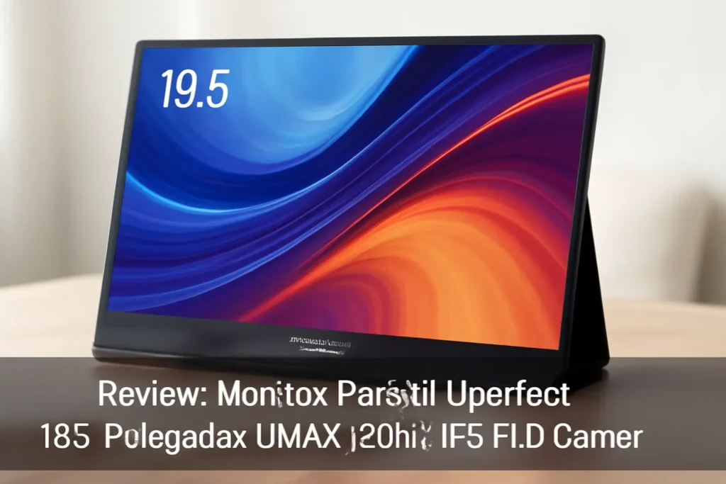 Monitor Portátil Uperfect 18.5 Polegadas UMAX 120Hz IPS FHD Gamer