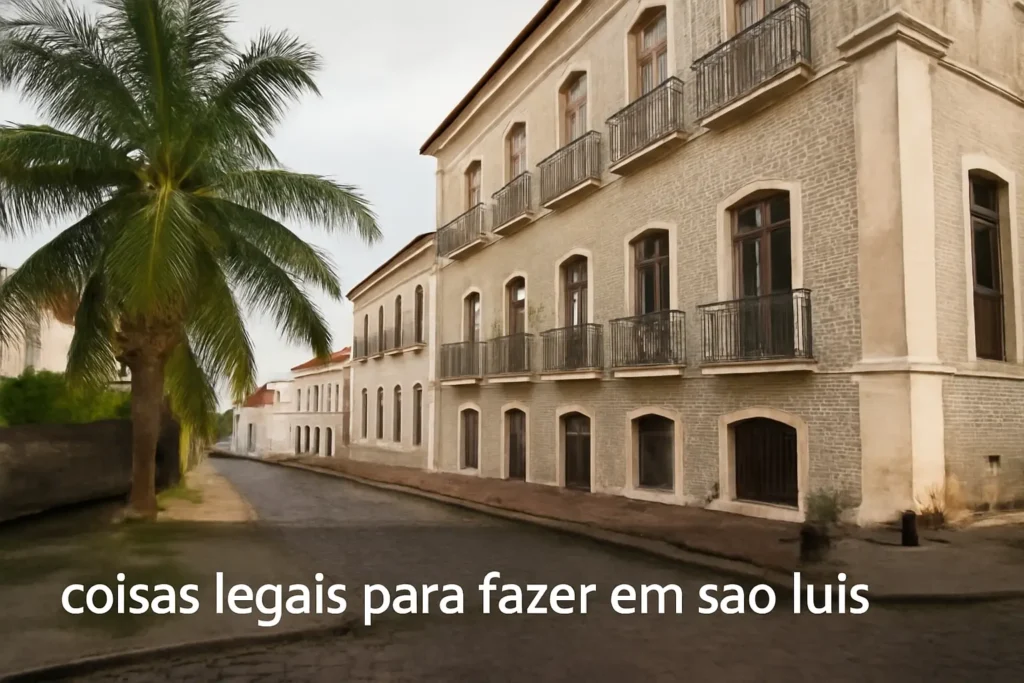 Coisas Legais para Fazer em São Luís: Descubra o Melhor da Capital Maranhense