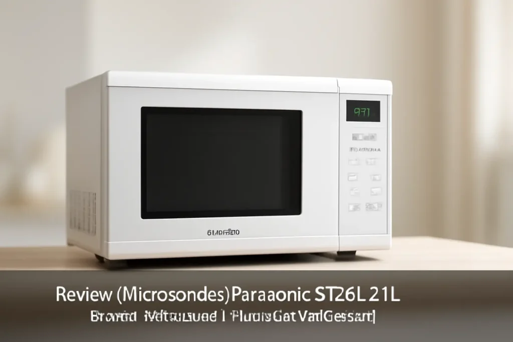 Micro-ondas Panasonic ST25L 21L Branco: Praticidade e Inovação na Cozinha