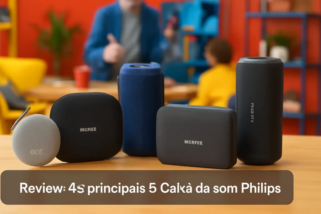 Principais 5  Caixas de som Philips