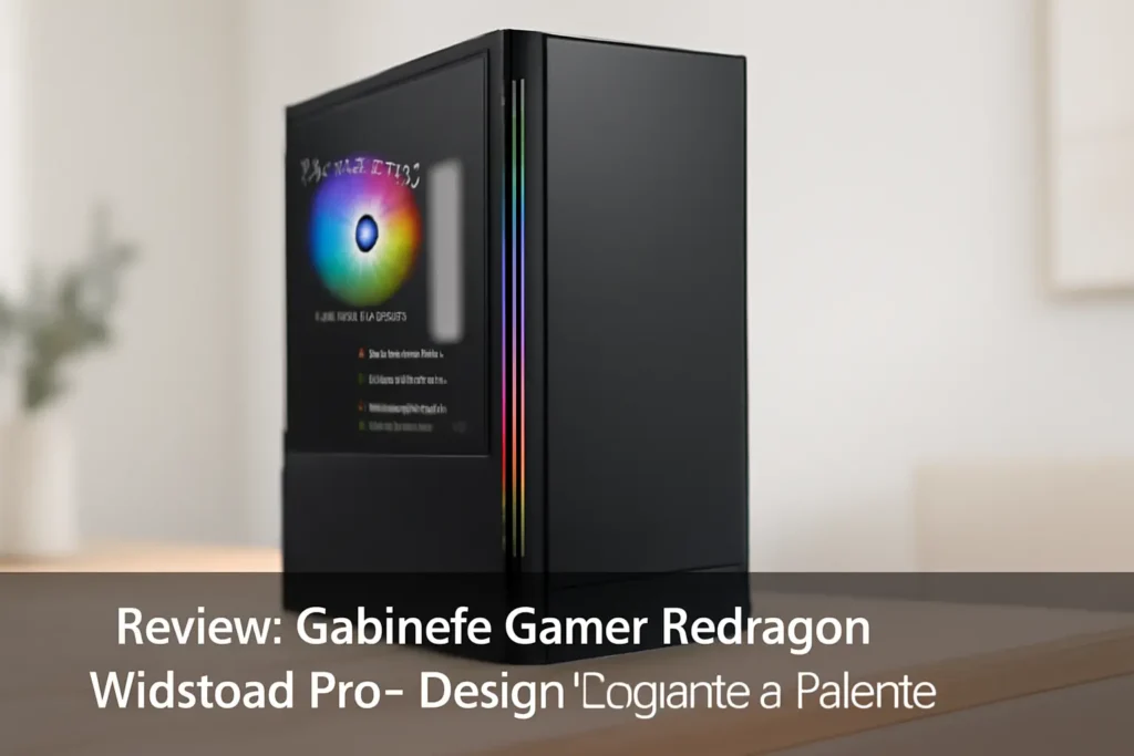 Gabinete Gamer Redragon Wideload Pro - Design Elegante e Potente