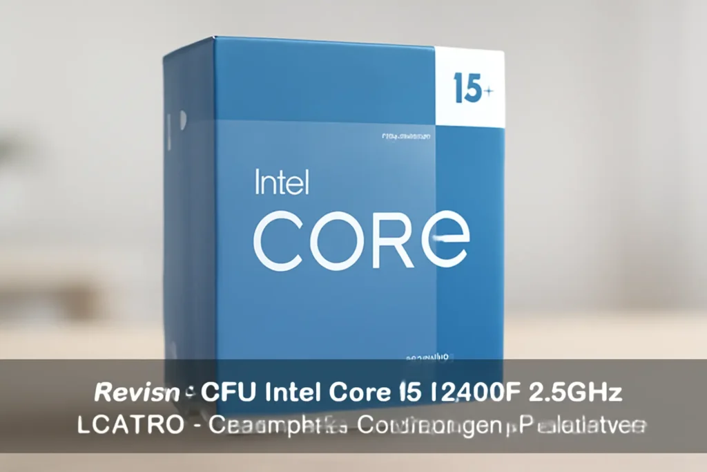 CPU Intel Core i5-12400F 2.5GHz LGA1700 - Desempenho Confiável para Profissionais