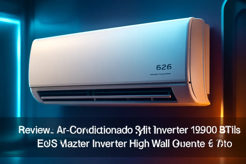 Ar-Condicionado Split Inverter 18000 BTUs EOS Master Inverter High Wall Quente e Frio: Conforto e Eficiência em Qualquer Estação