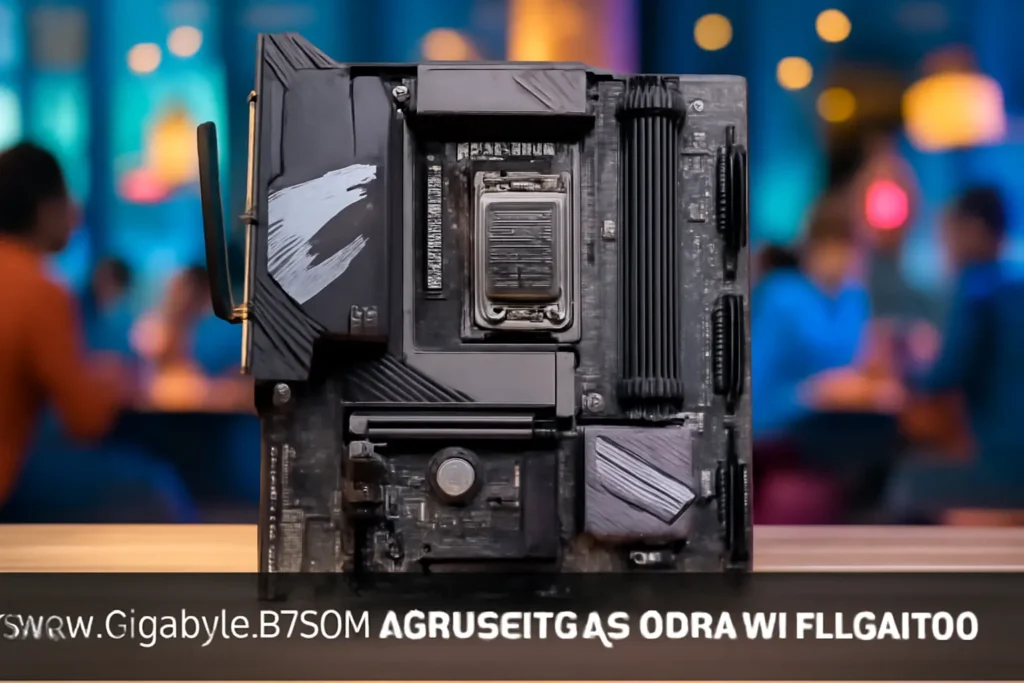 Placa Mãe Gigabyte B760M AORUS Elite AX DDR4 Wi-Fi LGA1700