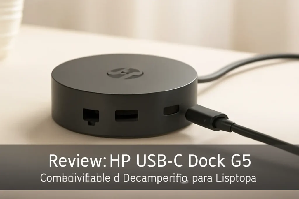 HP USB-C Dock G5: Conectividade e Desempenho para Laptops