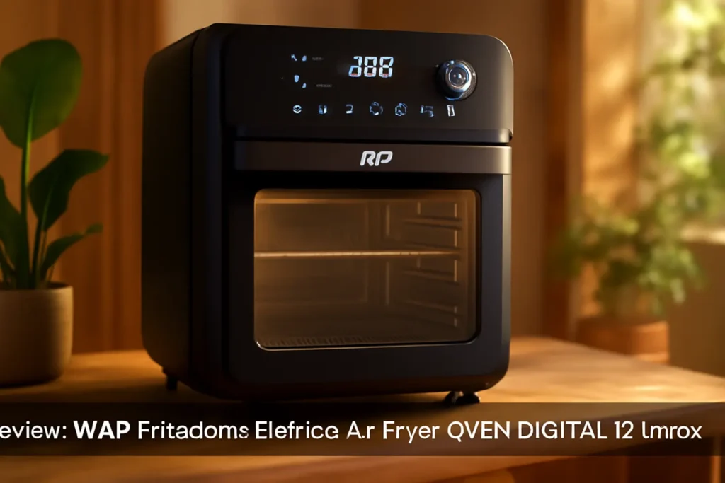 WAP Fritadeira Elétrica Air Fryer OVEN DIGITAL 12 Litros