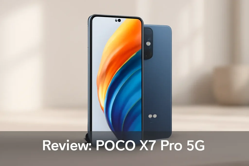 Smartphone Xiaomi POCO X7 Pro 5G: Desempenho e Carga Rápida Impressionantes