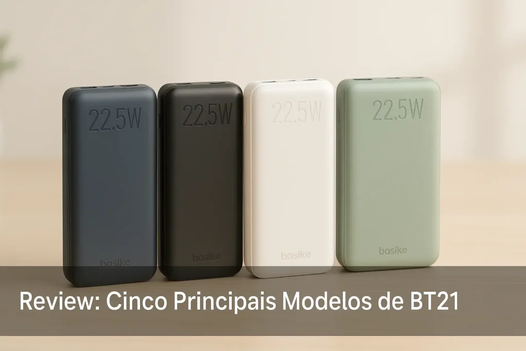 Cinco Principais Modelos de Basike bt21