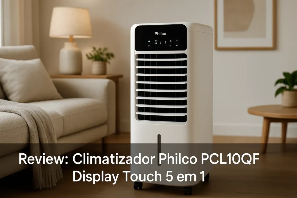 Climatizador Philco PCL10QF Display Touch 5 em 1