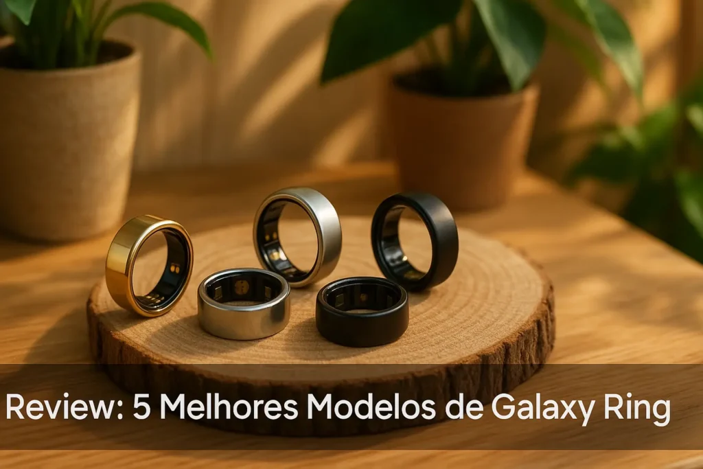 5 Melhores Modelos de  Galaxy rings