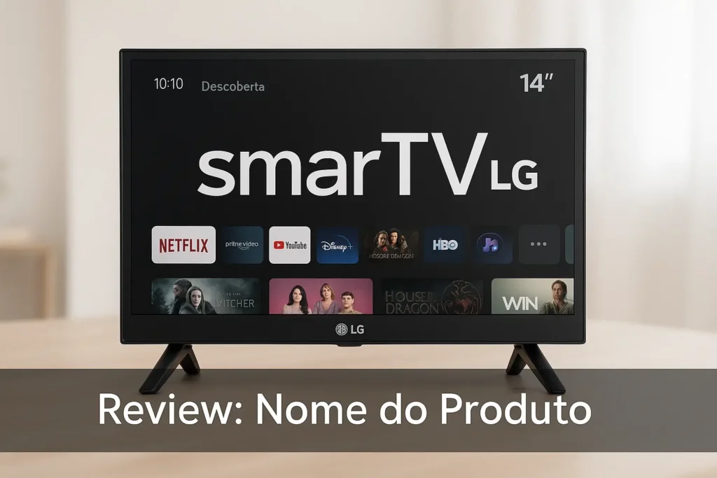 Cinco Principais Modelos de TV 14 polegadas smarTV LG