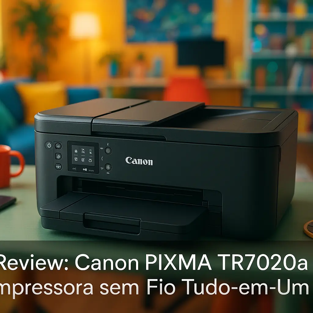 Canon PIXMA TR7020a Impressora sem Fio Tudo-em-Um