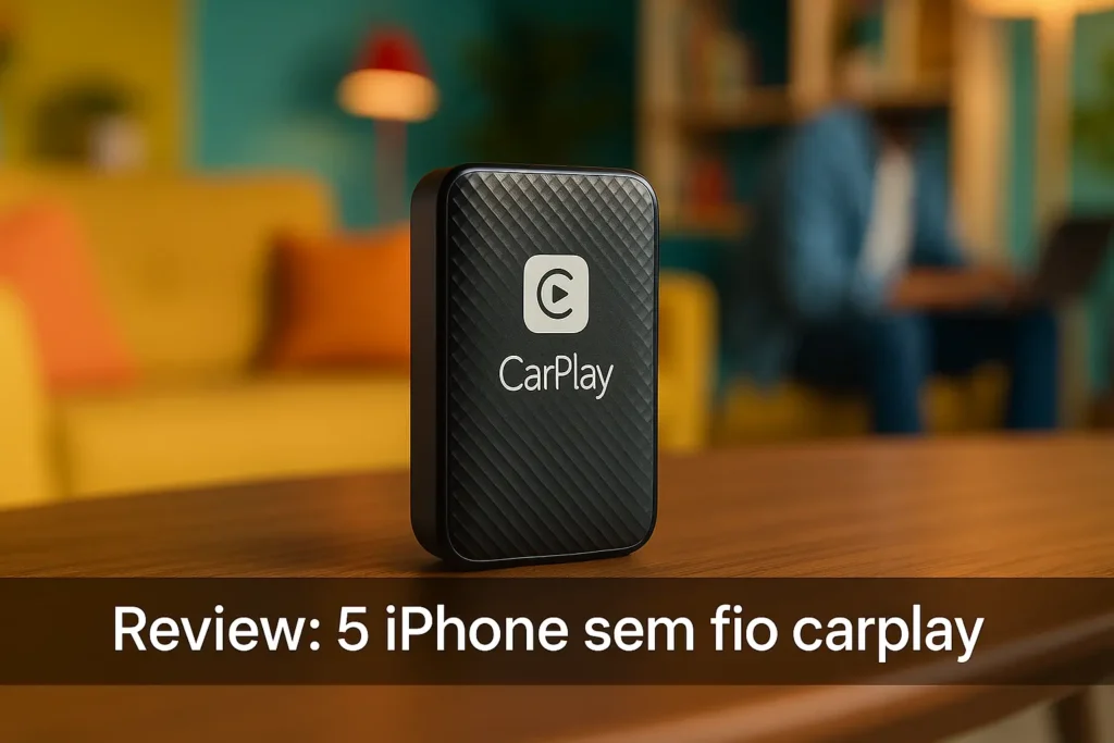 Principais 5 iPhone sem fio carplay