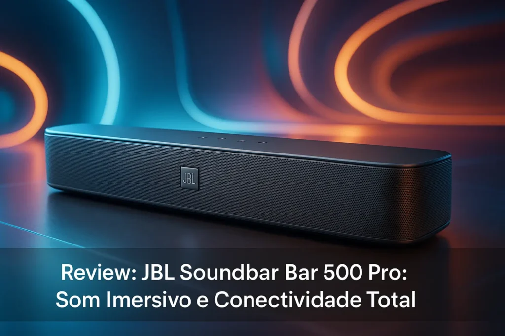JBL Soundbar Bar 500 Pro: Som Imersivo e Conectividade Total