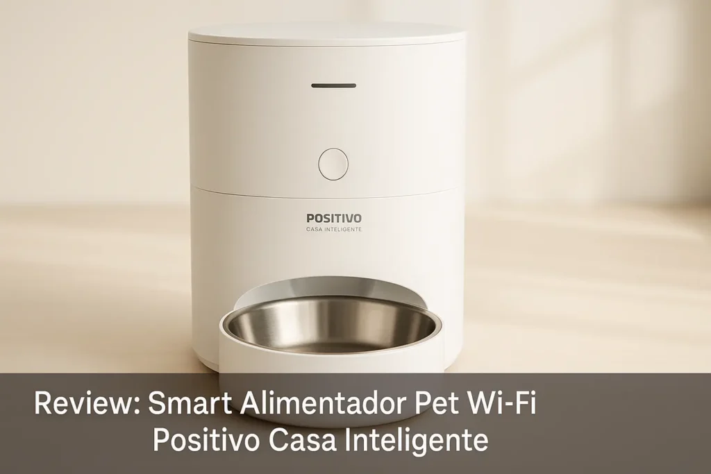 Smart Alimentador Pet Wi-Fi Positivo Casa Inteligente