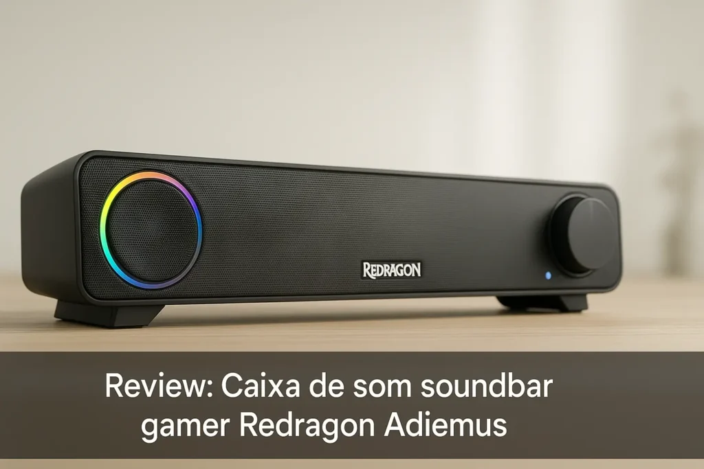 Top 5 Caixa de som soundbar gamer Redragon adiemus
