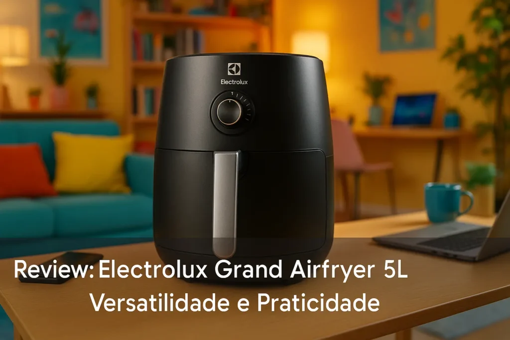 Electrolux Grand Airfryer 5L: Versatilidade e Praticidade