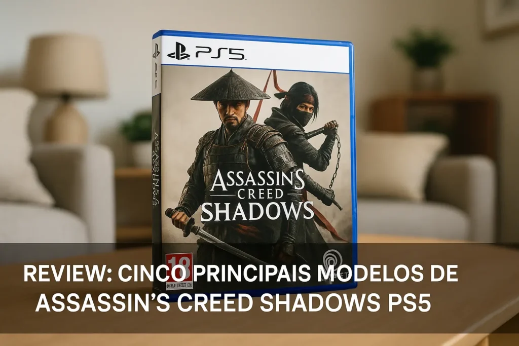 Cinco Principais Modelos de Assassin’s Creed Shadows PS5