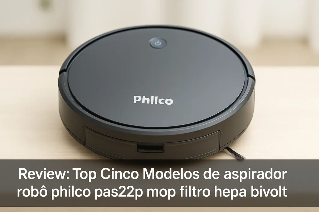 Top Cinco Modelos de aspirador robô philco pas22p mop filtro hepa bivolt
