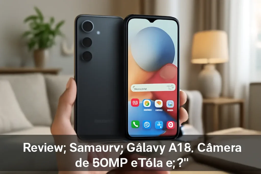 Celular Samsung Galaxy A16: Câmera de 50MP e Tela 6.7"