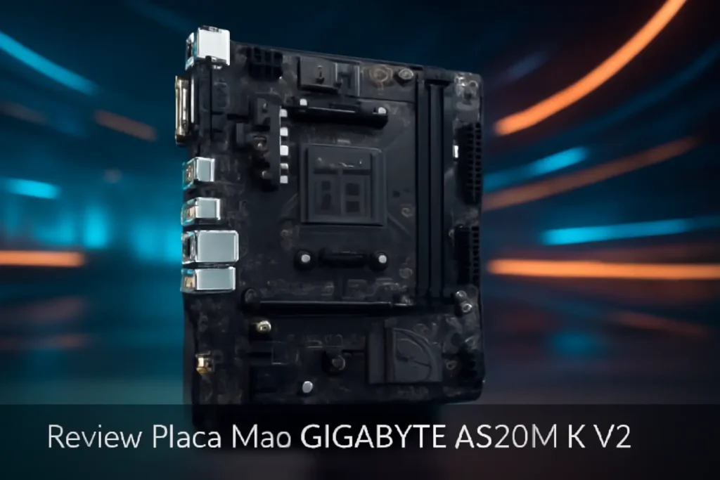 Placa Mãe GIGABYTE A520M K V2: Potência e Conectividade para Seu PC