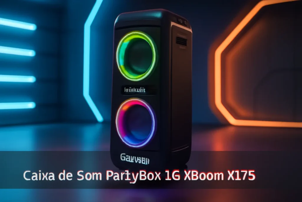 Caixa de Som PartyBox LG XBoom XL7S – Potência e Qualidade de Som