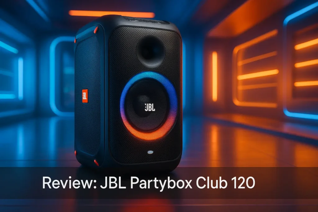 JBL Partybox Club 120: Potência e Festa em Qualquer Lugar