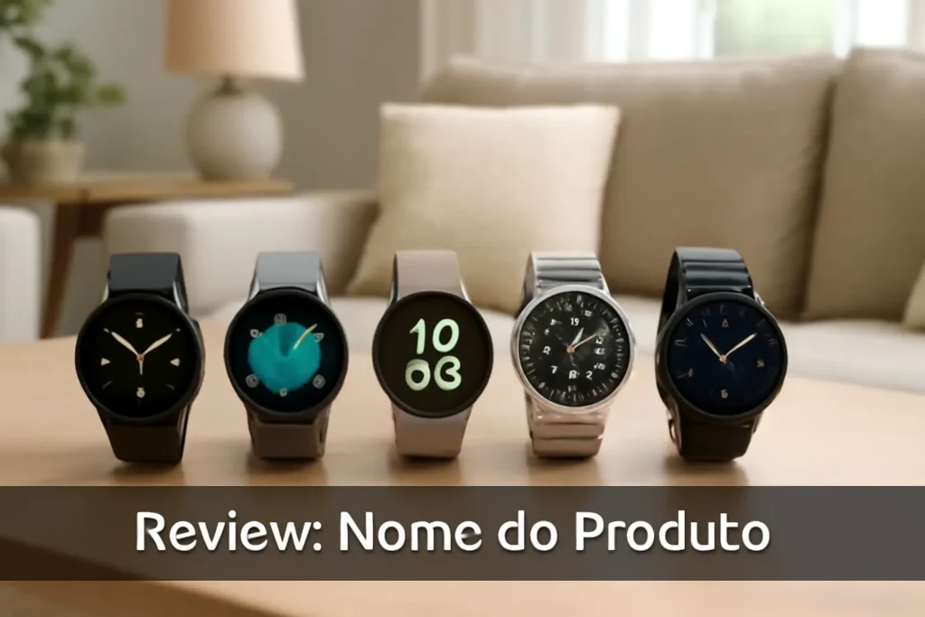 Principais Cinco Samsung Galaxy watches