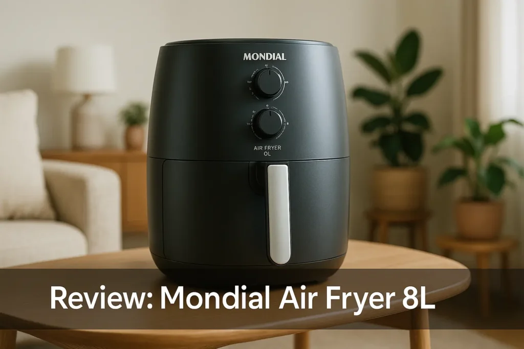 Mondial Air Fryer 8L: Capacidade, Potência e Saúde