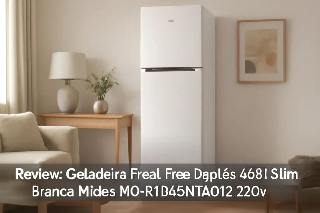 Geladeira Frost Free Duplex 463L Slim Branca Midea MD-RT645MTA012-220v: Eficiência e Design Compacto
