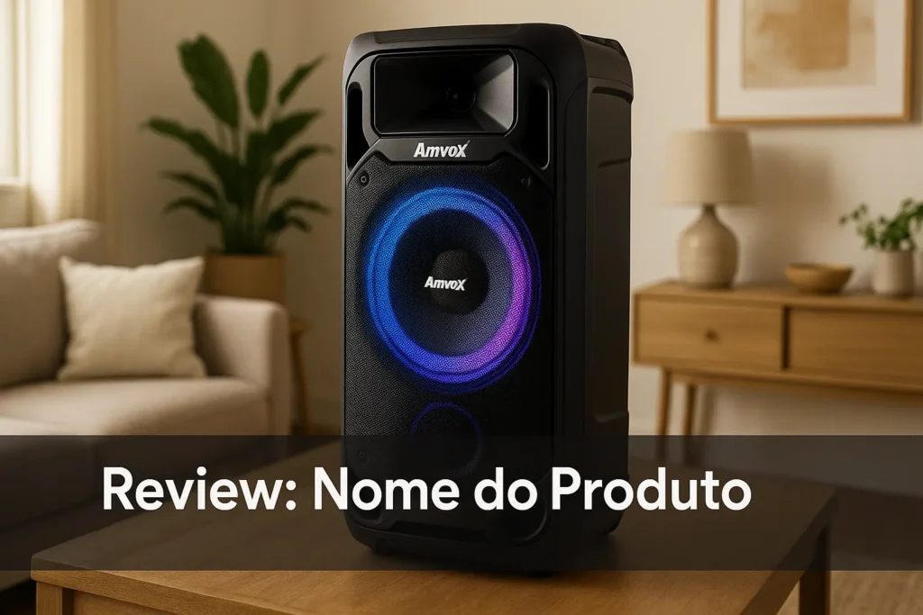 Cinco Melhores Modelos de caixa de som amplificada Amvox