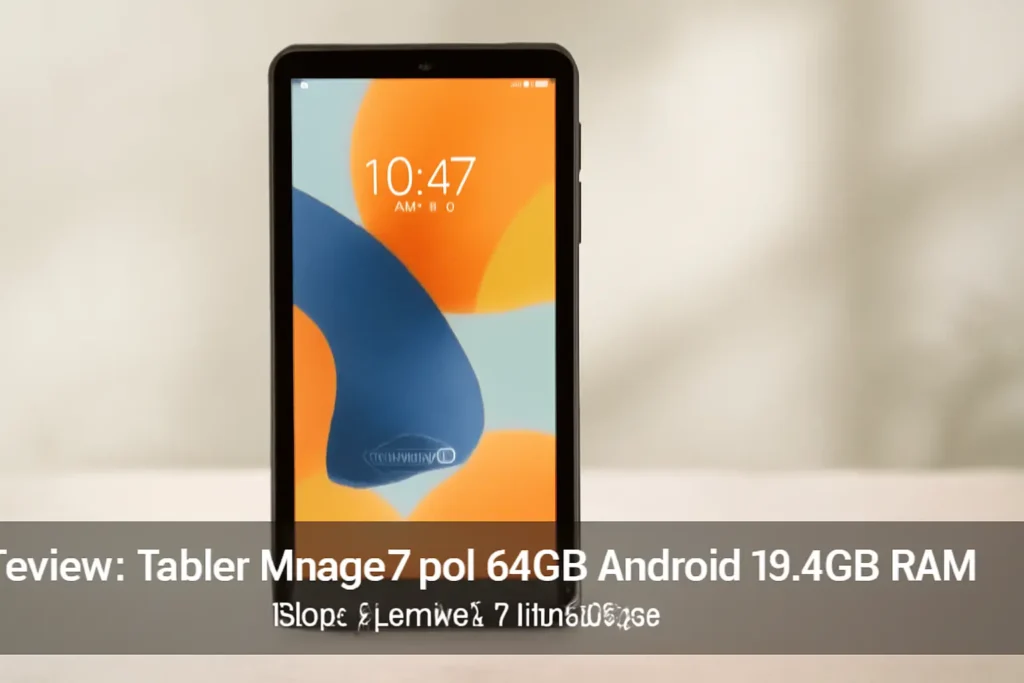 Tablet Mirage 7 pol 64GB Android 13 4GB RAM: Desempenho e Praticidade