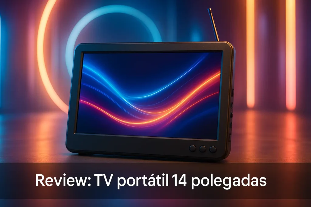 Cinco Principais Modelos de TV portatil 14 polegadas