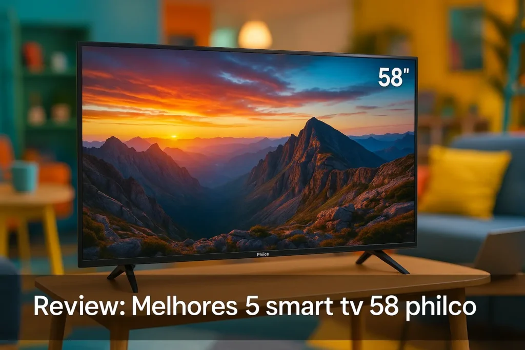 Melhores 5  smart tv 58 philco