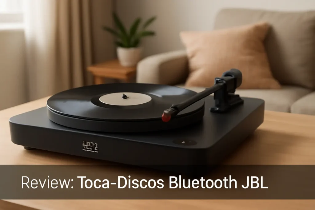 Toca-Discos Bluetooth JBL Spinner BT: Análise Completa